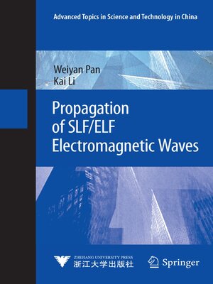cover image of Propagation of SLF/ELF Electromagnetic Waves